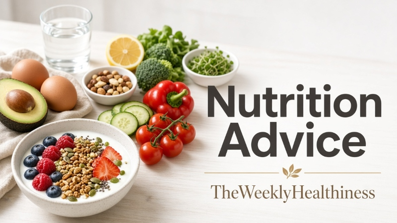 Nutrition Advice TheWeeklyHealthiness